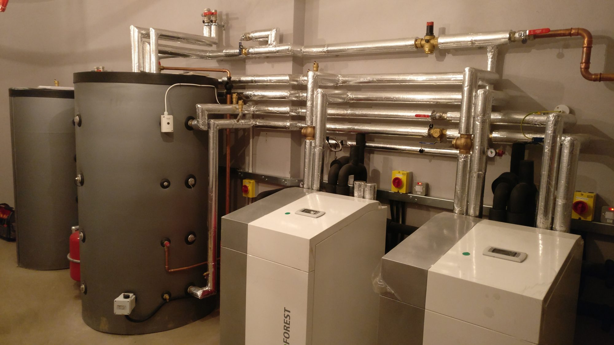 Plant Room with Buffer Tank