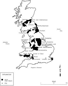 coal mine methane UK Coal Mine Regions